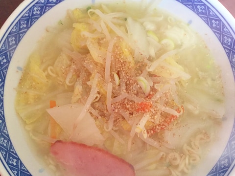 サッポロ一番塩ラーメン☆ゆる餡かけアレンジ！